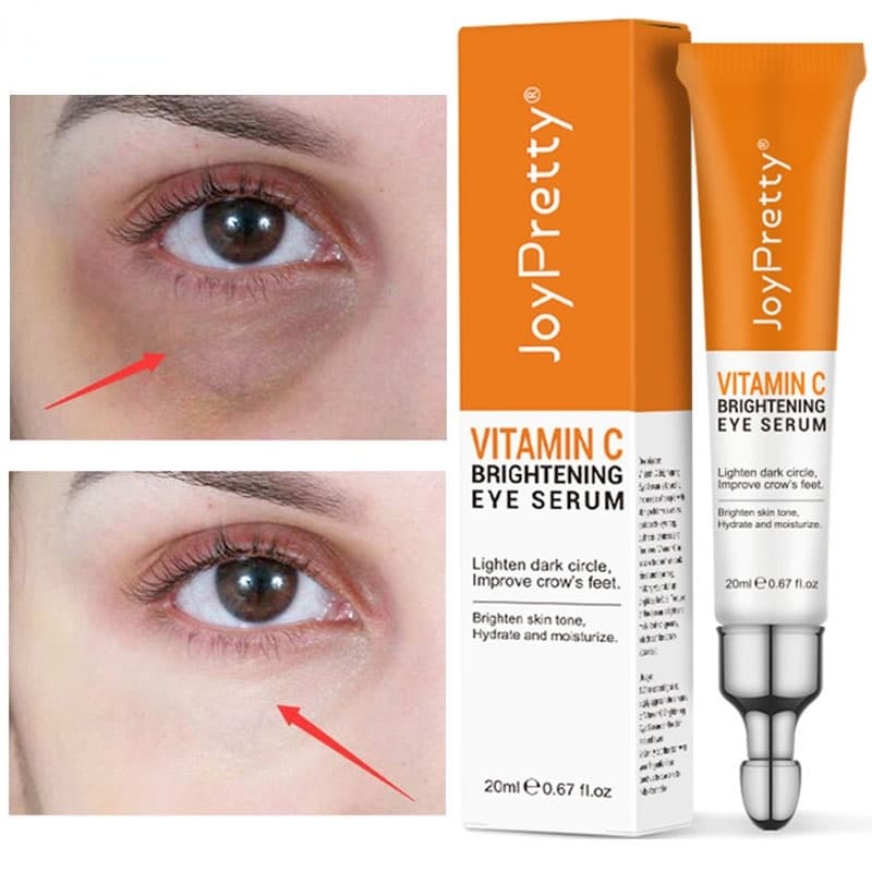 Vitamina C Creme De Olhos Remover Olheiras Olho Sérum Iluminador Ácido Hialurônico Linhas Finas Sacos De Essência Cuidad