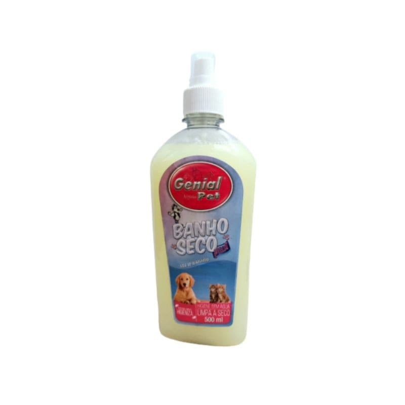 Shampoo Banho Seco para Cães e Gatos Shampoo para Cachorro sem Enxágue - Banho Seco Plus Pets Cachorro e Gato.