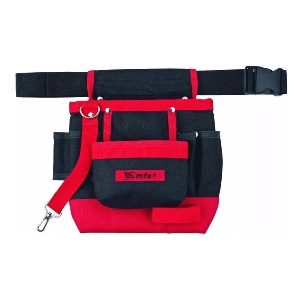 Bolsa P/ Ferramentas Mtx C/cinto Em Lona 7 Bolsos 902419 - LMS FERRAMENTAS