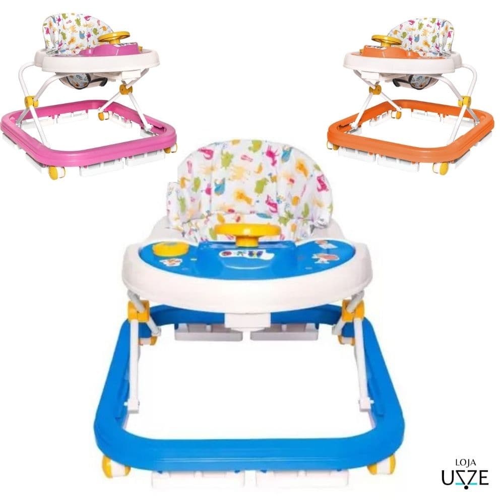 Andador de Bebe Infantil Musical Sonoro SoftWay, Styll Baby