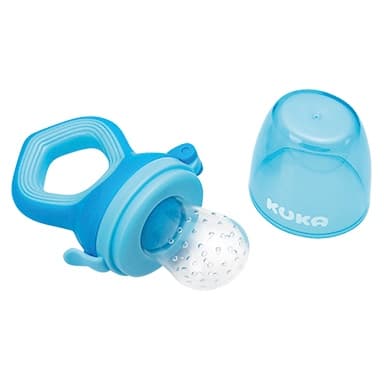 Chupeta Alimentadora Silicone Soft Kuka Para Bebê Acima de 6 Meses Transição Alimentar