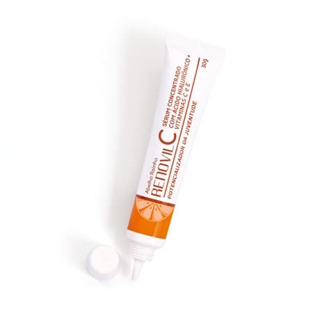 Renovil Sérum Concentrado Com Ácido Hialurônico E Vitamina C e E 30g Abelha Rainha