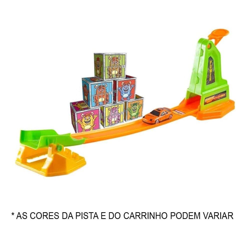 Pista De Carrinho Crazy Streets Crash