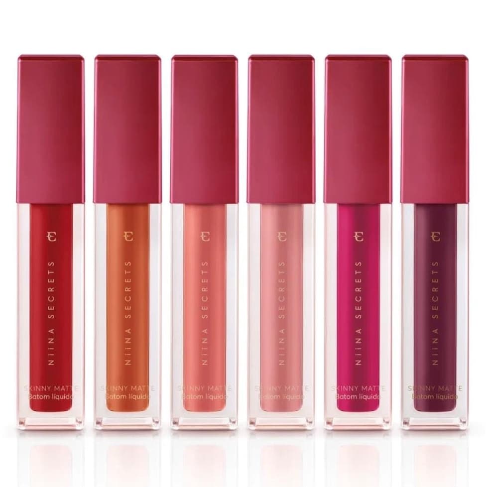Batom Líquido Niina Secrets Skinny Matte Eudora 4ml