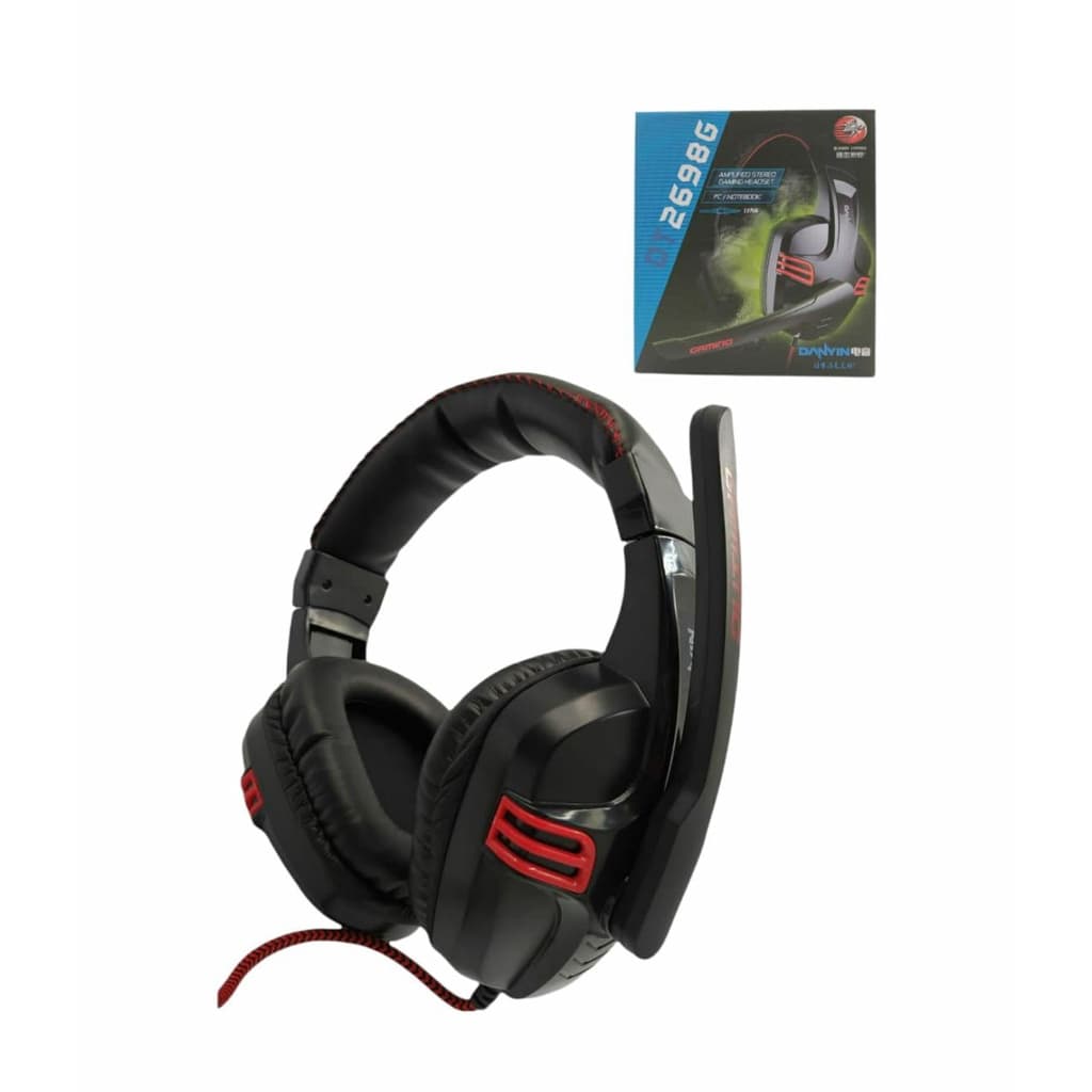 Headset Gamer Fone P2 Pc/ Notebook Estéreo Amplificado Game DT2698G