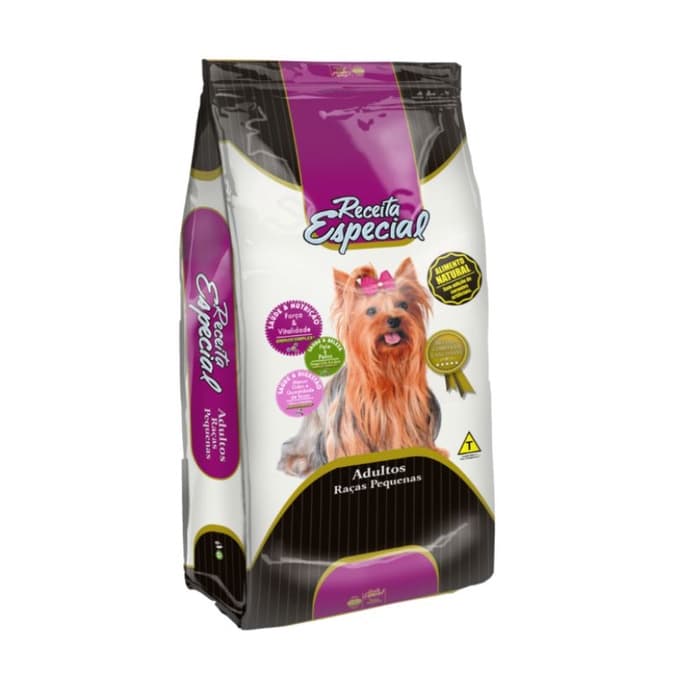 Ração Para Cachorro Receita Especial Adultos Raças Pequenas (sem corante) 10,1 kg