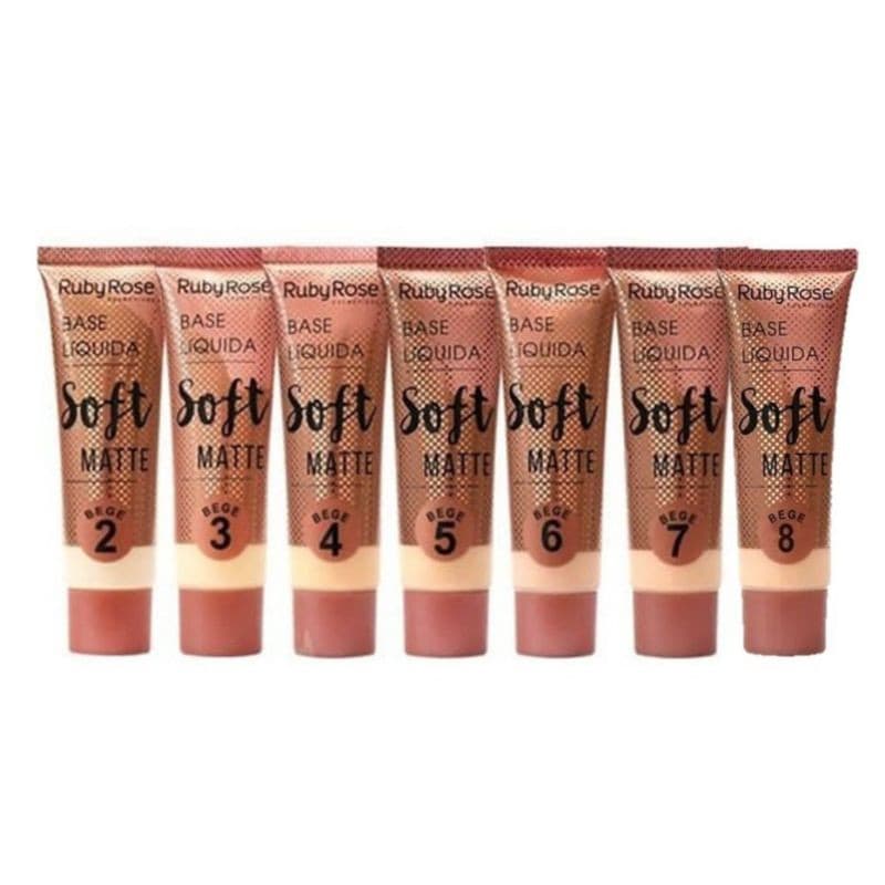 Base liquida soft matte Ruby Rose
