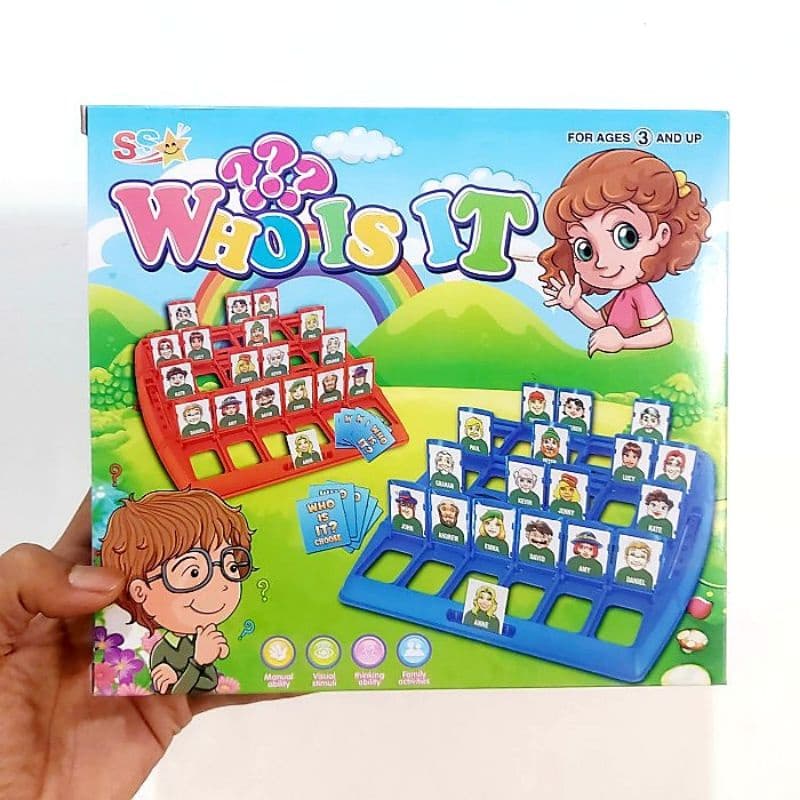 Adivinhe A Imagem Quem É Brinquedo-Família De Jogos De Tabuleiro Para Meninos E Meninas