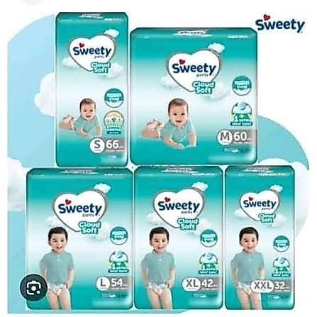 Sweety Silver Pants Cloud Soft Pampers Fraldas Para Bebês/NB-S/M/L/XL/XXL