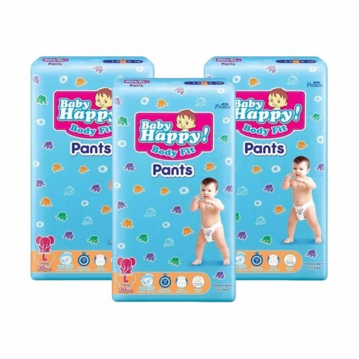 Calças BABY HAPPY Body Fit-Tamanho S , M , L , XL Fraldas Bebê Tipo