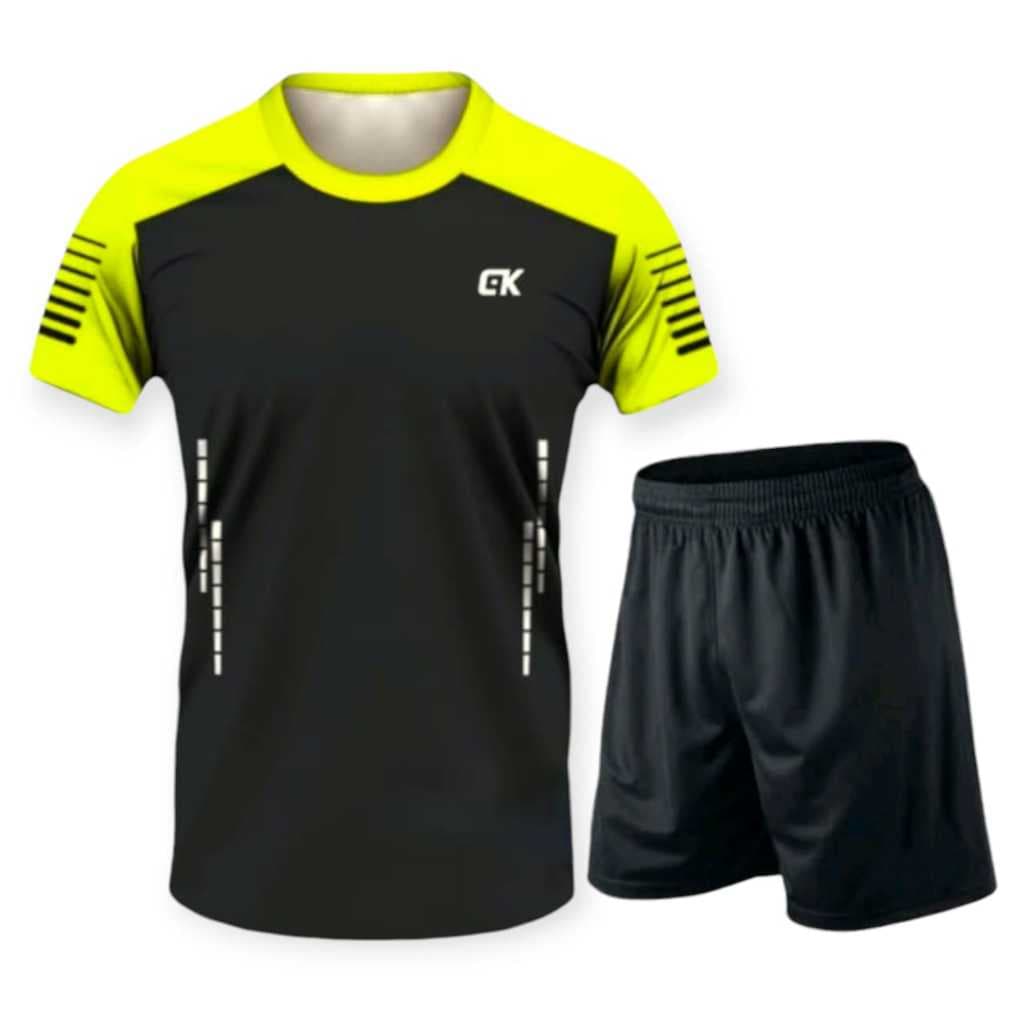 Roupa Masculina E Feminina Ternos GYM FITNESS Roupas Voleiball BADMINTON De Corrida DRY FIT Combinadas