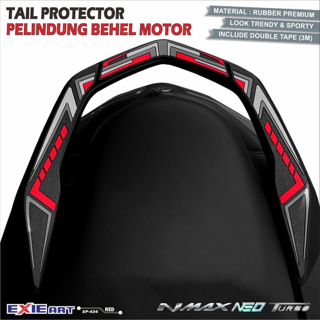 Protetor De Cauda Nmax Neo Turbo Capa Protetora De Corpo De Motocicleta Exie Art