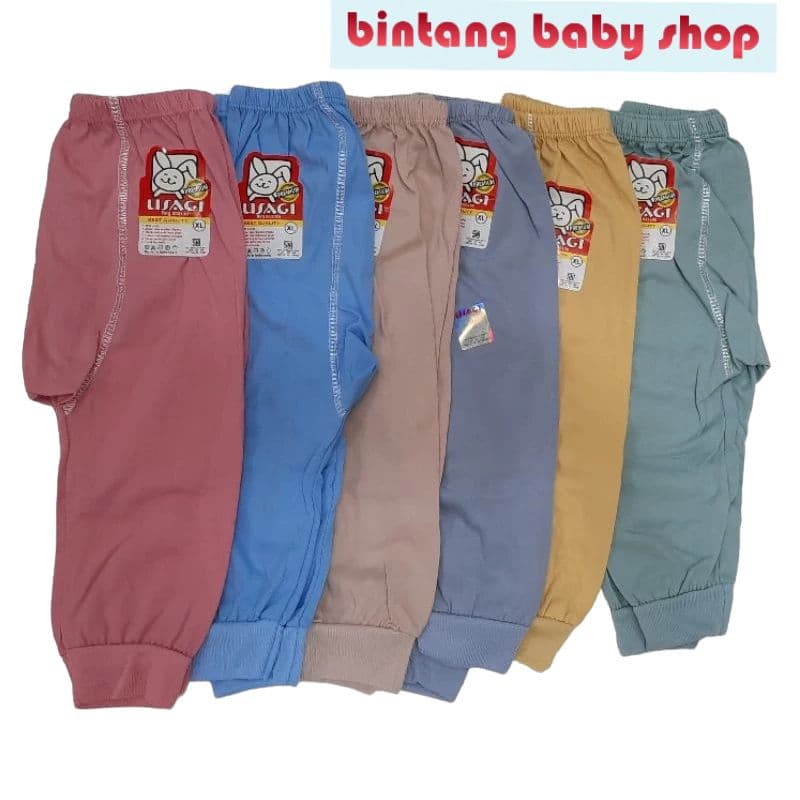 USAGI 3 Peças De Calças Compridas Lisas Para Bebê Com Armazenamento De Fraldas Tamanho SML-XL-XXL SNI