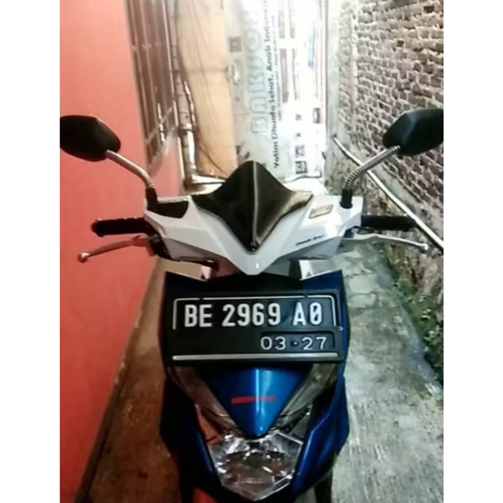 Viseira BEAT FI/De Motocicleta DELUXE 2016-2020/ESP Fita Dupla Gratuita