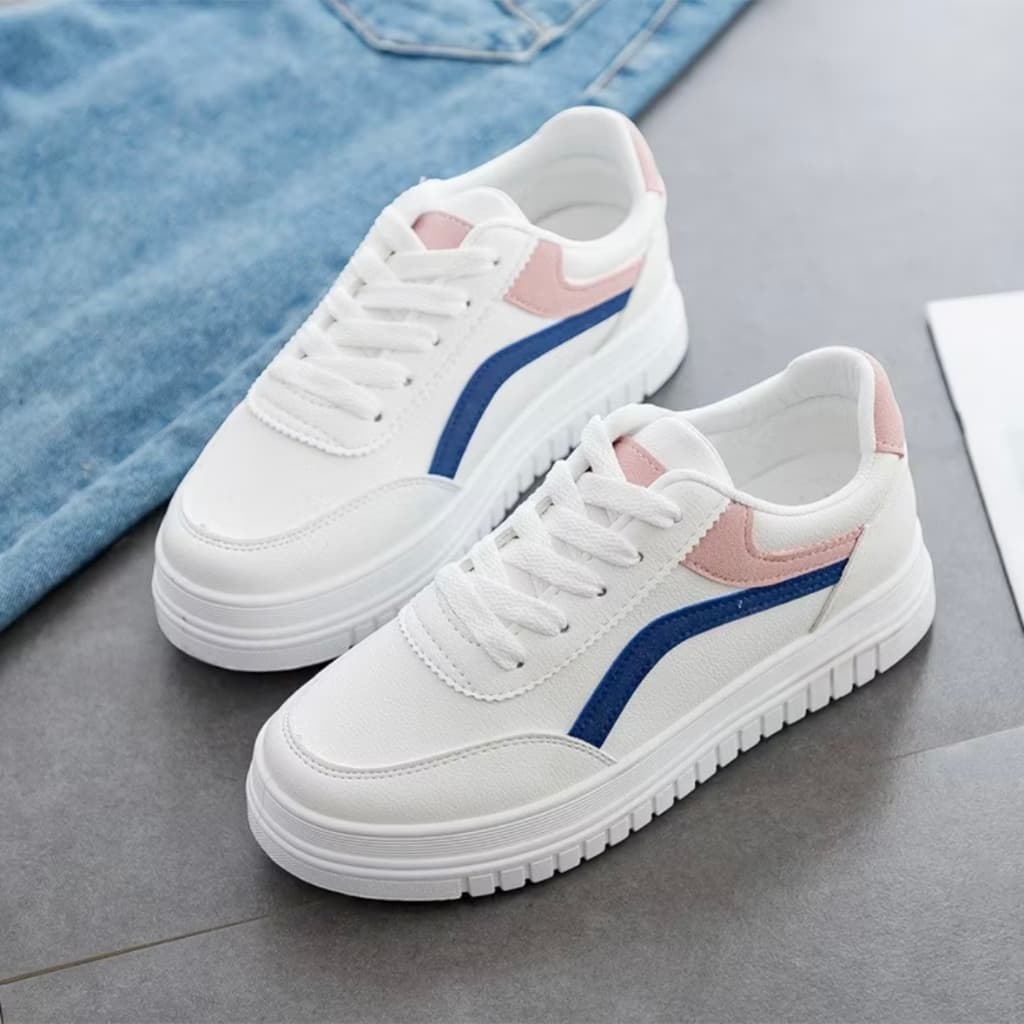 Sapatos Femininos Estilo Coreano Sptu Wasnita Keds Calçados Esportivos Da Moda Cwk Últimos 2026 Tênis Confortáveis De Us