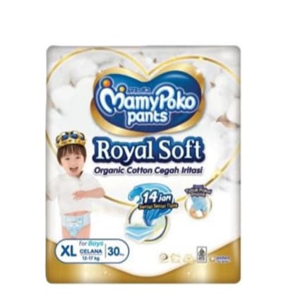 Calça MINIMAL Mamy Poko/Mamypoko Royal Soft Meninos/Meninas S46/M42/L34/XL30/XXL24 Fralda Infantil [Mínimo CO 3 Bolas]