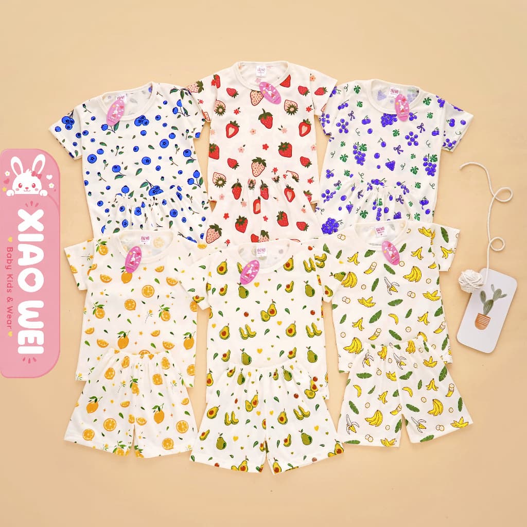 Fruit Baby Series Roupas Infantis E Bebês Meninas/De Bebê Menina De 0 A 4 Anos Xiao Wei