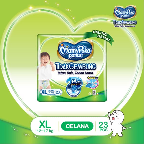 Calças Mamy Poko/MamyPoko Fraldas Não Flutuantes S32/M30/L28/XL23 De Infantis