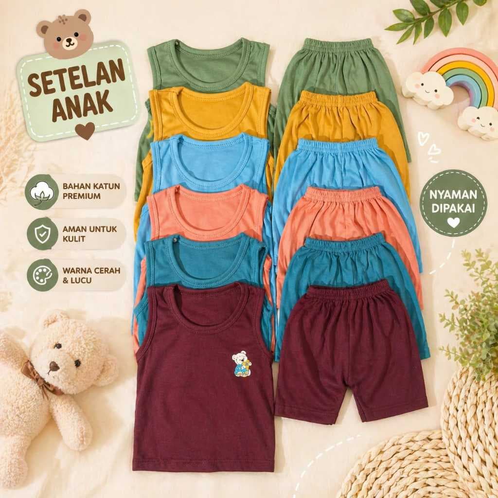 Fato De Bebê De Algodão KATUN Samleo | Roupas + Shorts Roupa Menino Menina Frescas E Confortáveis Tamanho SML XL