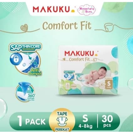 Fraldas MAKUKU SAP-Tamanho Recém-Nascido , S , M , L , XL Para Bebês Modelo Adesivo E Calça