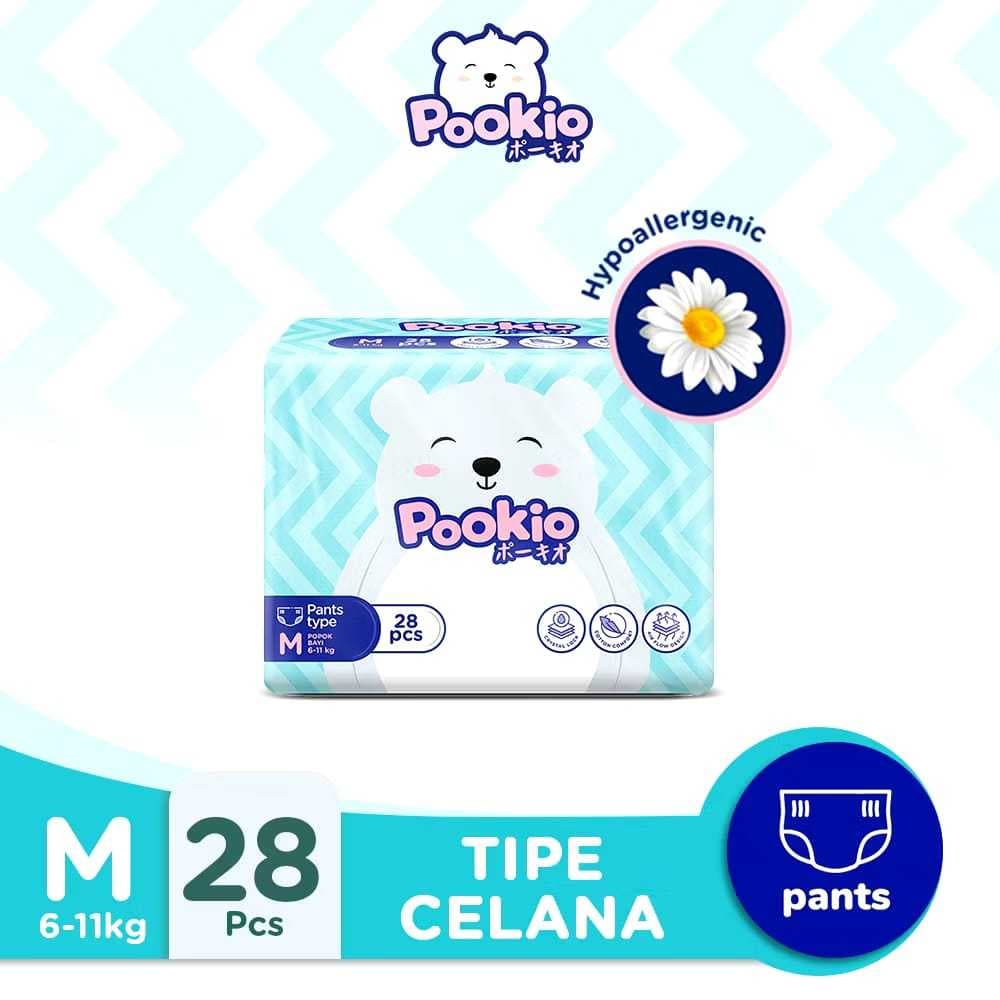 Calça Fraldas Infantil POOKIO M28/L28/XL22