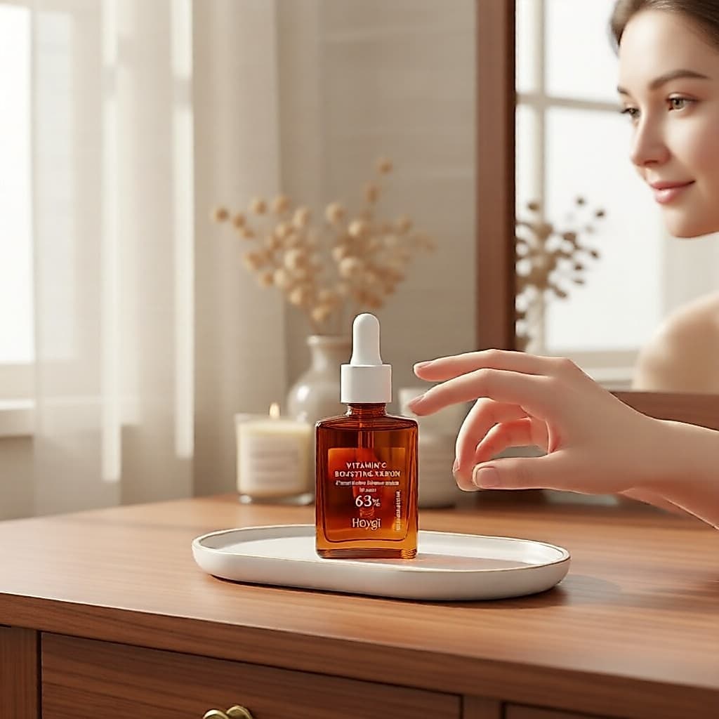 Essência de Espinheiro Marítimo Nutritiva – Facial Natural com Vitamina C, Clareador e Hidratante