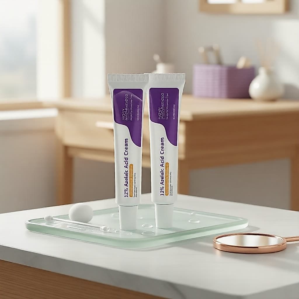 Creme Facial com 12% de Ácido Azelaico, Niacinamida e Vitamina C, 20g