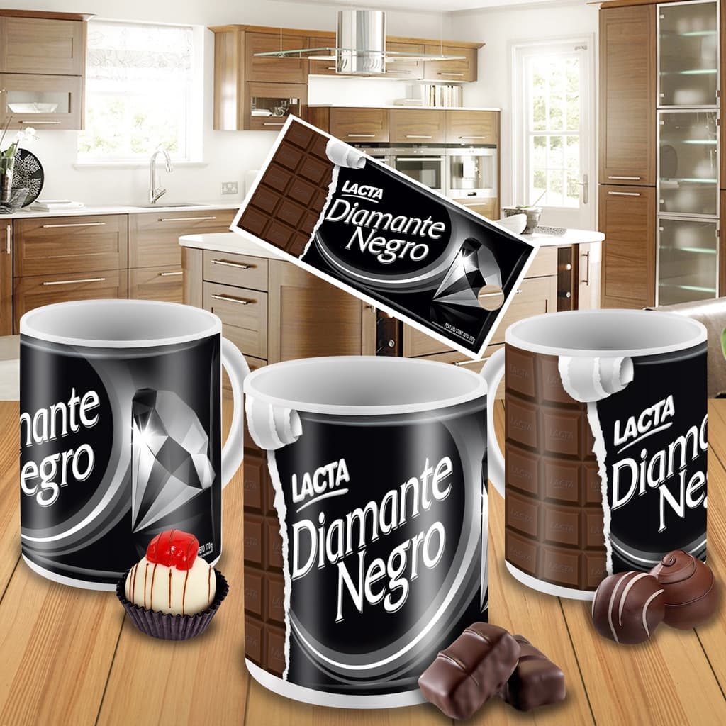 CANECA IMPORTADA LIVE 325 ML CHOCOLATE