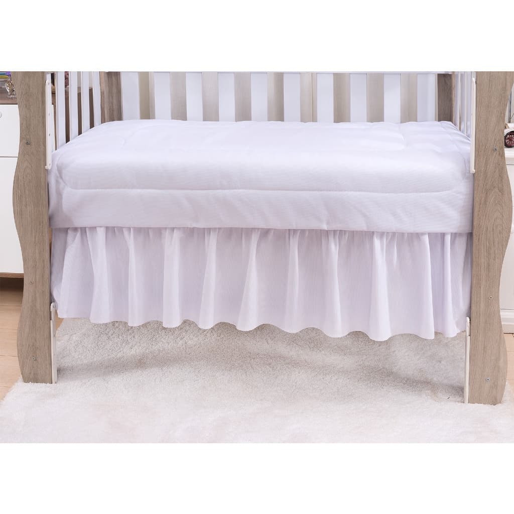 Saia para MINI Berço - Decoração Berço Quarto Bebê baby
