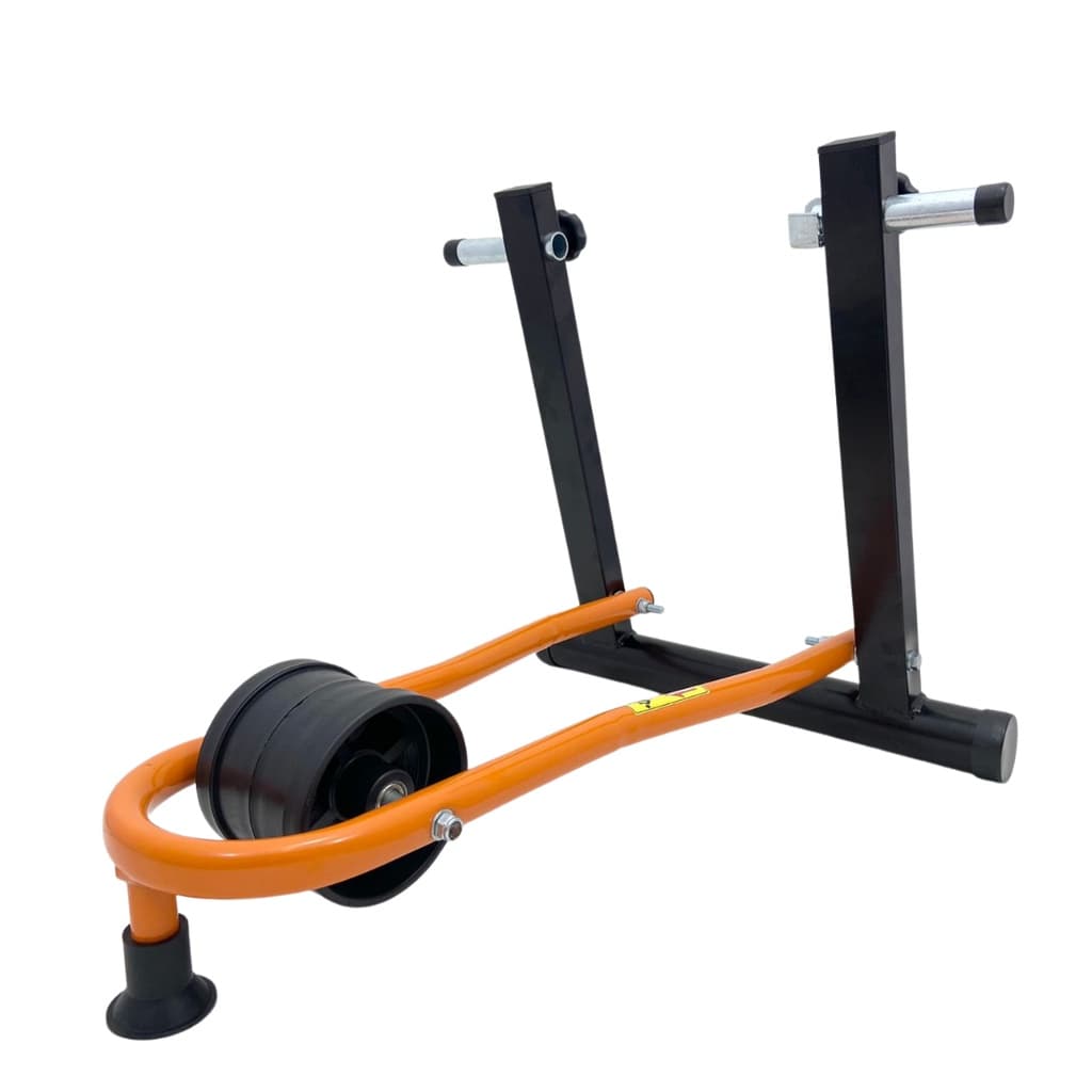 01 - Rolo de Treino Ergométrico Laranja Ciclismo MTB Speed Aro 20 a 29