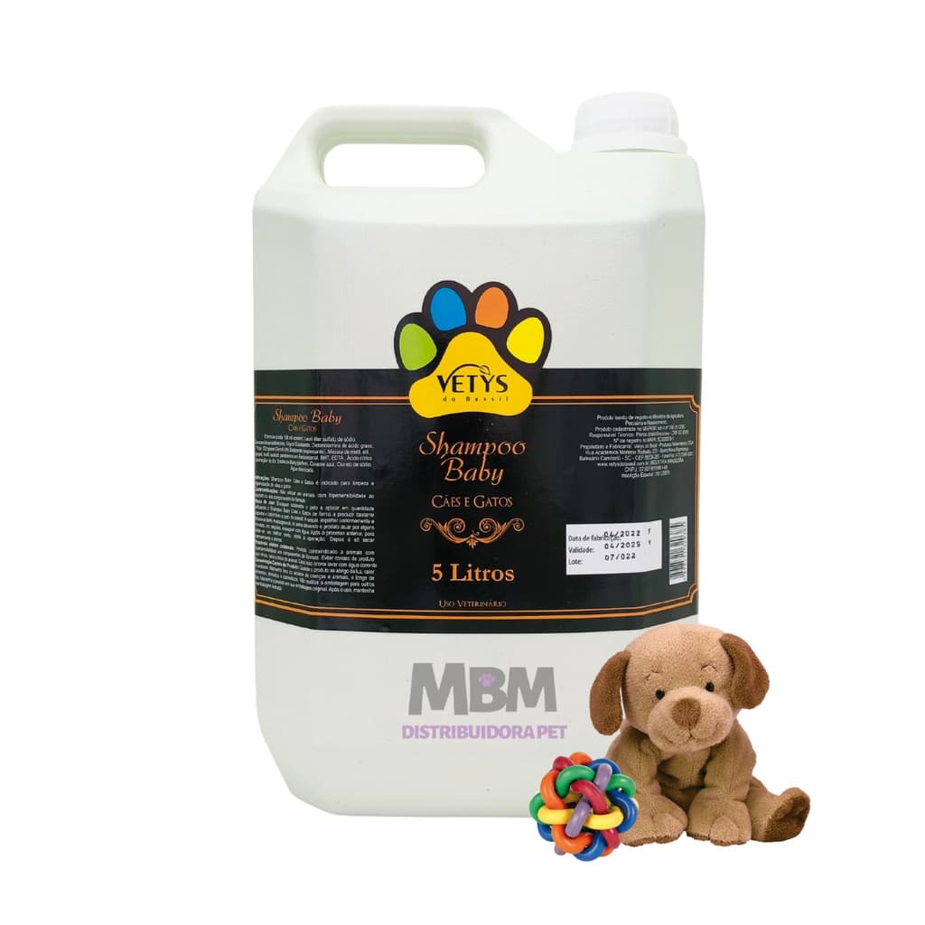 Shampoo Premium Baby Para Cães E Gatos - Vetys