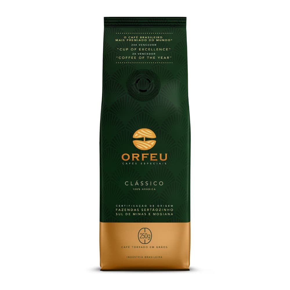 Cafe em Grao, Orfeu, Classico, 250g