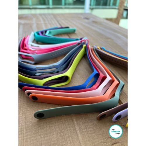 Pulseira De Silicone Lisa Para Smartwatch Xiaomi Mi Band 3/4/5/6