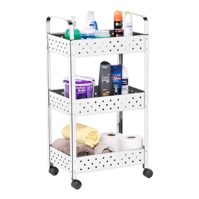Fruteira Organizador Multiuso 3 Andares Mak-inox