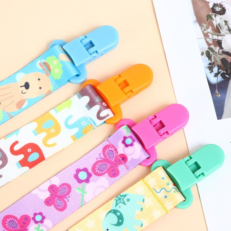 Prendedor De Chupeta Para Bebê Com / Corrente / Clip / Suporte Para