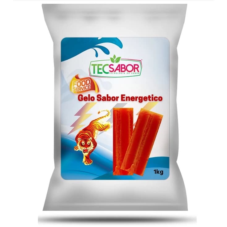Gelo de Sabor Energético Tecsabor 1kg rende 500 gelo