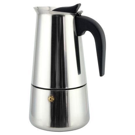 Cafeteira Italiana Expresso em Aço Inox 6 Cafés - Mimo Style