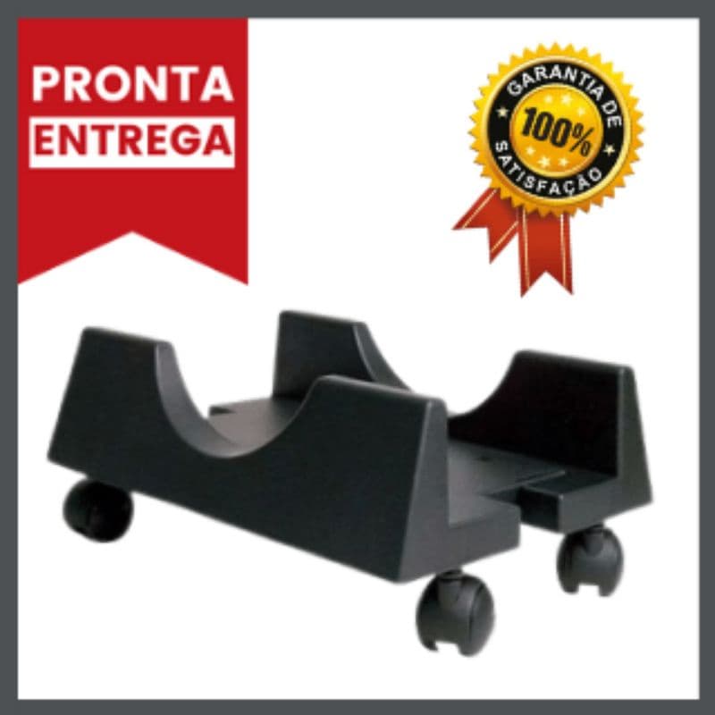 Suporte Para Computador CPU Com Rodinhas Ajustável Para Pc Gamer