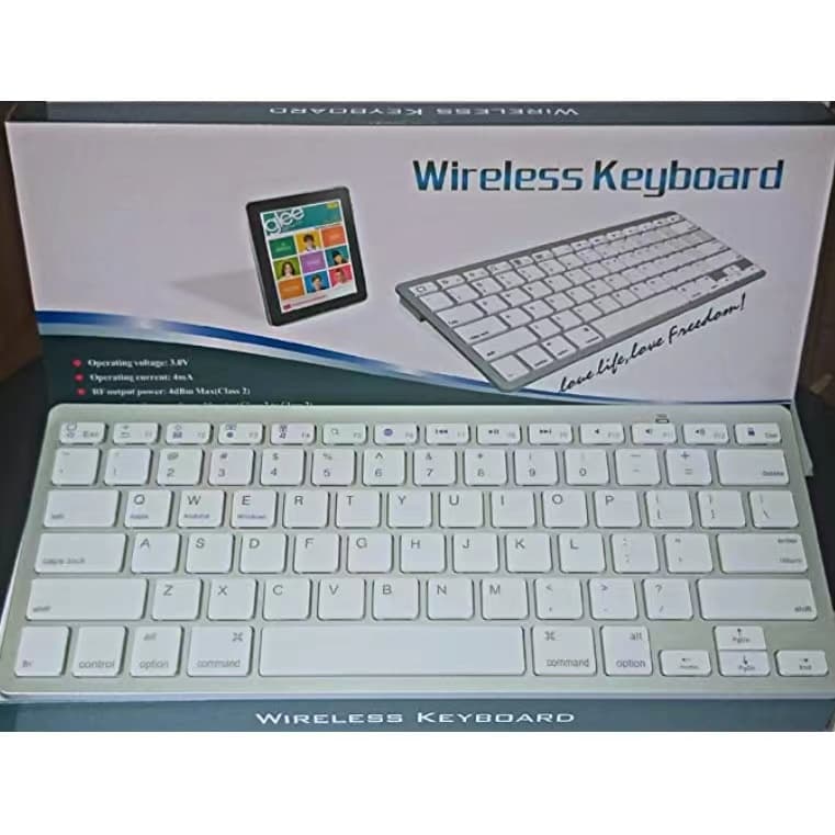 Teclado Keyboard Bluetooth Wireless Sem Fio