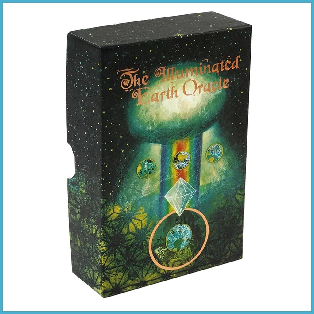 Novo Jogo De Tabuleiro Iluminado Terra Oráculo Cartas De Tarô Versão Em Inglês Jogos Para Família Festa Brincando