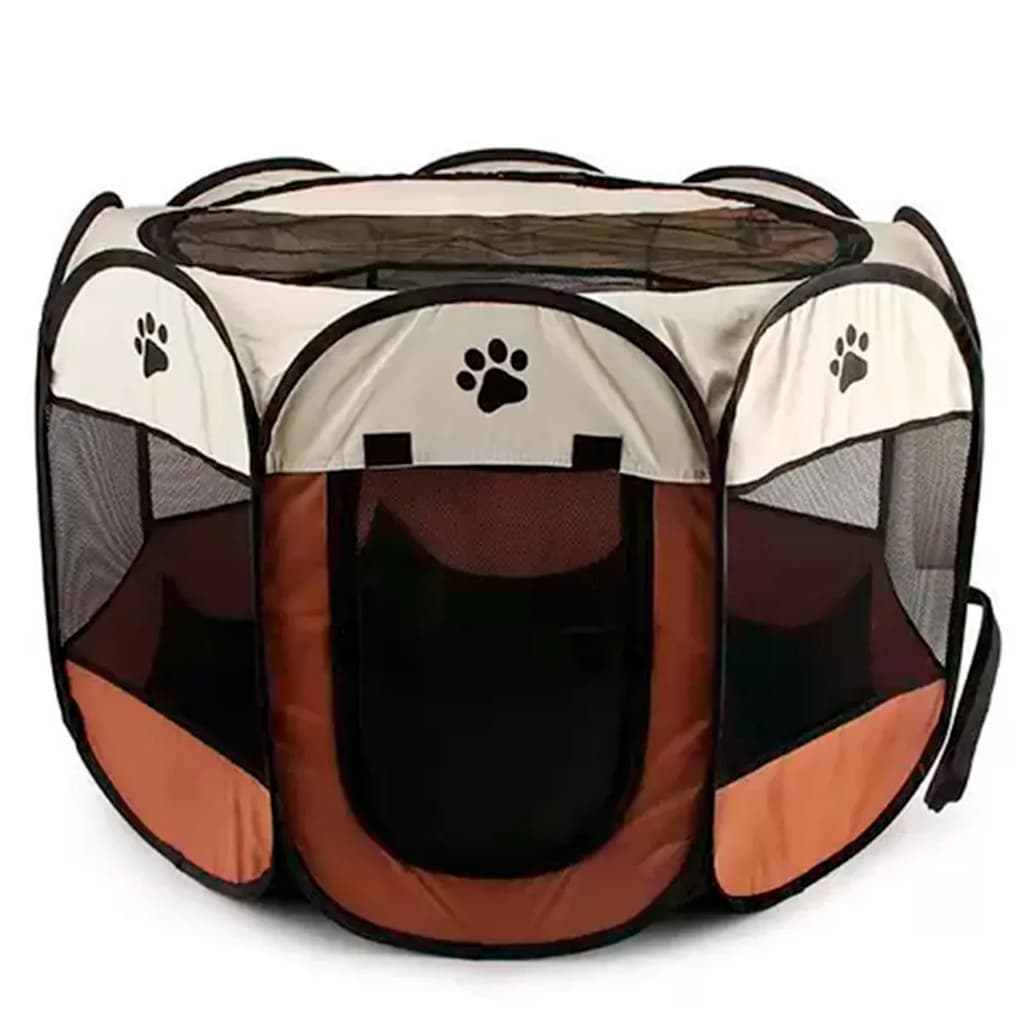 Cercado Pet Dobrável Portátil Casinha Cachorro Cão e Gatos Tamanho Extra Grande 110cm