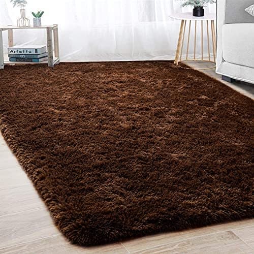 Tapete Quarto Peludo 2,00m x 1,40m Sala Antiderrapante