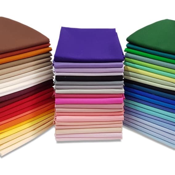 Tecido Tricoline liso Master 25cm x 1.50m de largura 100% algodão 125g/m² Patchwork