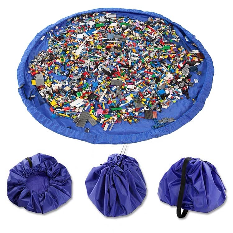  Blocos de Montar - Saco Organizador para Brinquedos Lego com Cordão, Classificação e Armazenamento de Itens Pequenos