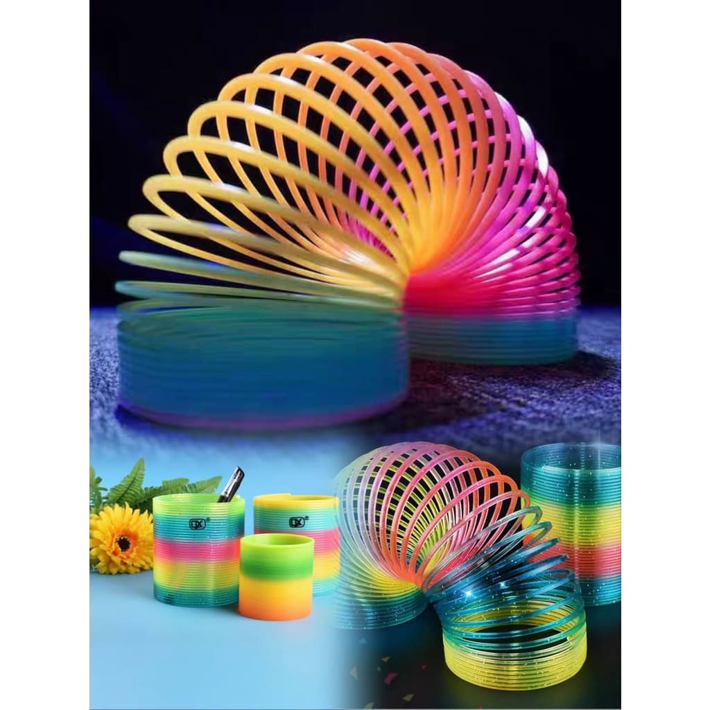 Brinquedos educativos de descompressão:Quebra-Cabeça Arco-Íris Dobrável Brinquedo De Plástico