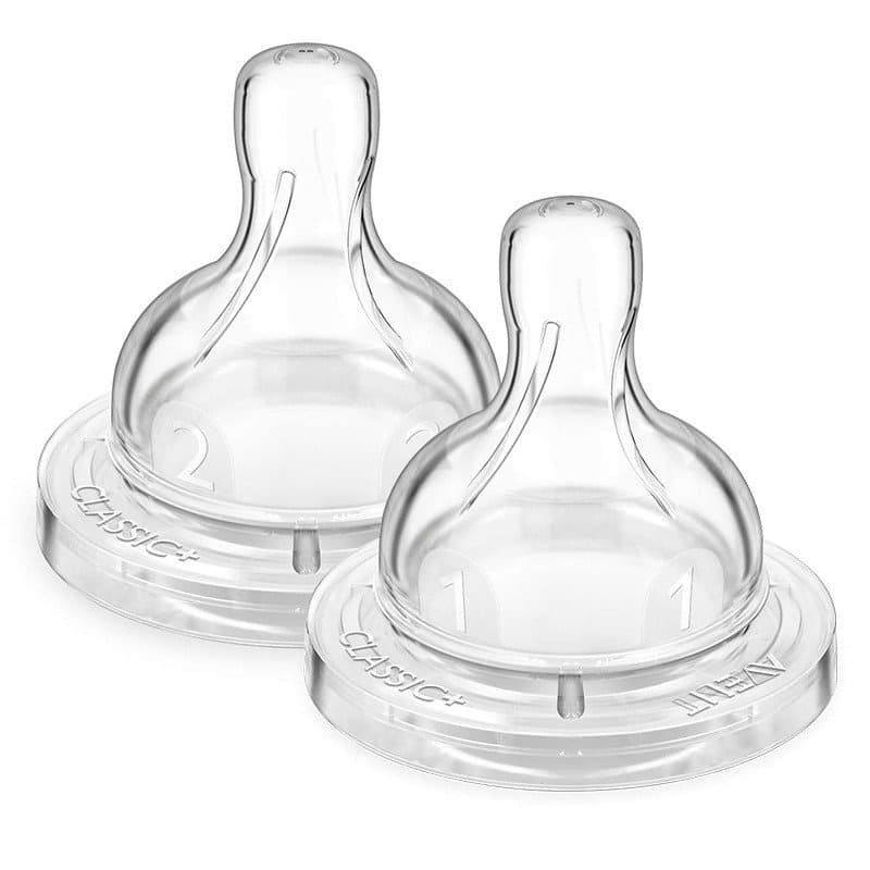 Compre 5 e ganhe 1 como presente ！！！Substituição De Mamilo Largo De Chupeta Clássica Para Garrafa De Leite Sem BPA