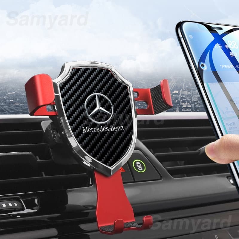 Suporte Universal De Celular Para Carro Clipe De Montagem Em Mercedes Benz A B R G GLK Classe GLA W124 W202 W210 W140