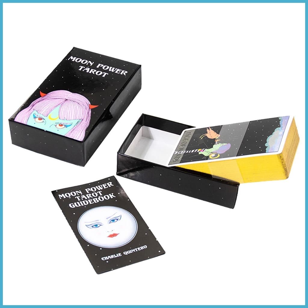 Cartas De Baralho De Energia Lunar Em Inglês Jogos De Tabuleiro Jogo De Mesa 78pcs Para A Família Reunindo Festa