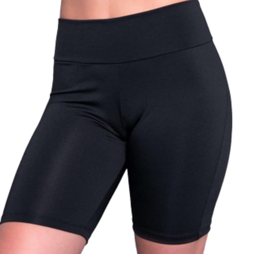 Bermuda Leg Legging em Suplex Cós e Cintura Média Moda Feminina e Academia Fitness