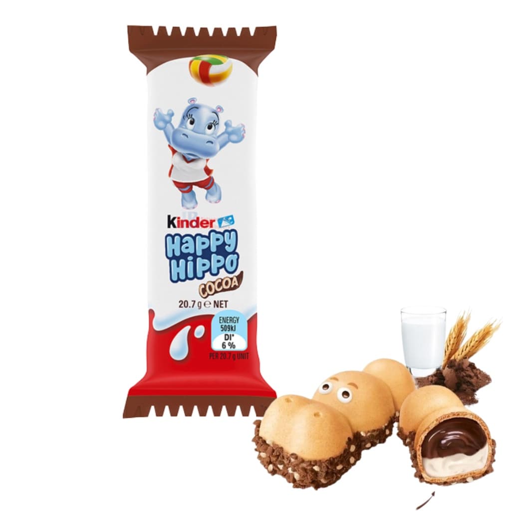 Kinder Happy Hippo Importado Alemanha Com Nutella unidade
